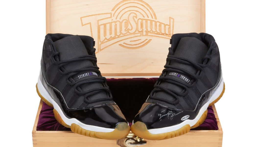 Sotheby’s Auctioning Off Michael Jordan’s Original “Space Jam” Air Jordan 11’s