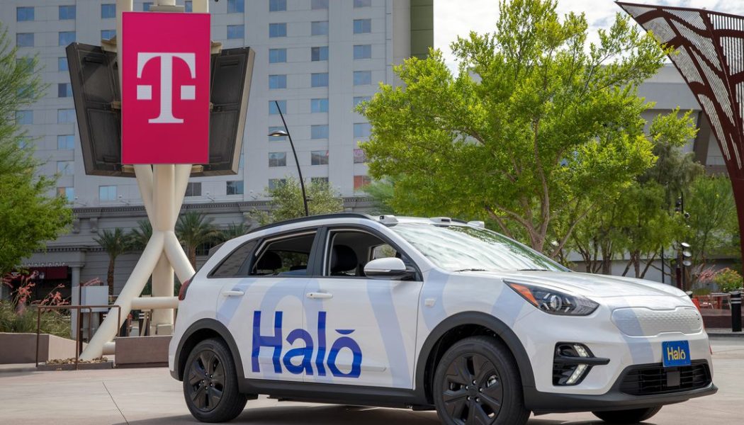 Startup Halo will bring driverless car service to Las Vegas later this year on T-Mobile 5G