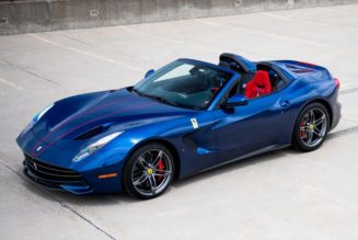 This 1-of-10 Ferrari F60 America Could Fetch $4.5M USD at Auction