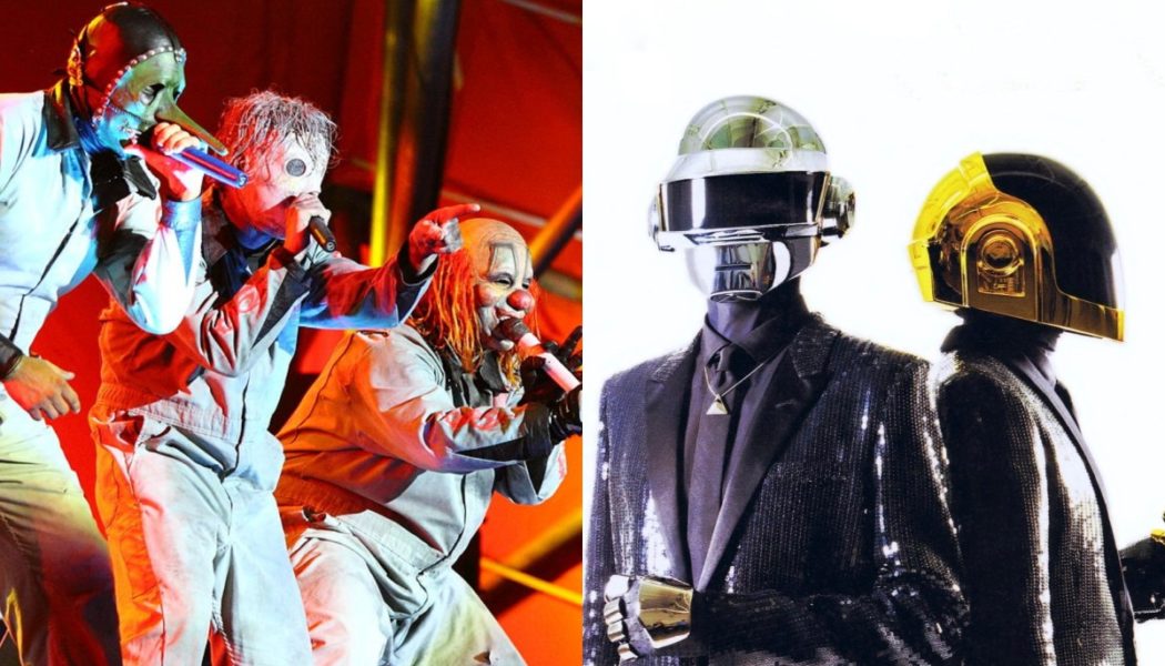 This Ridiculous Slipknot vs. Daft Punk Mashup Actually Works