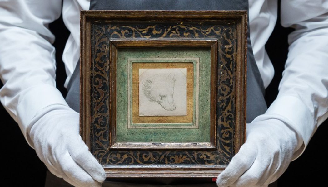 Tiny Leonardo da Vinci Drawing Fetches Record $12.2 Million USD at Auction