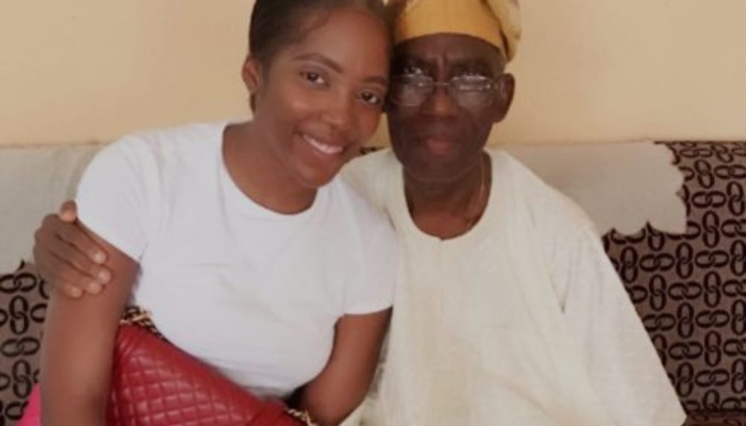 Tiwa Savage mourns as her father passes on