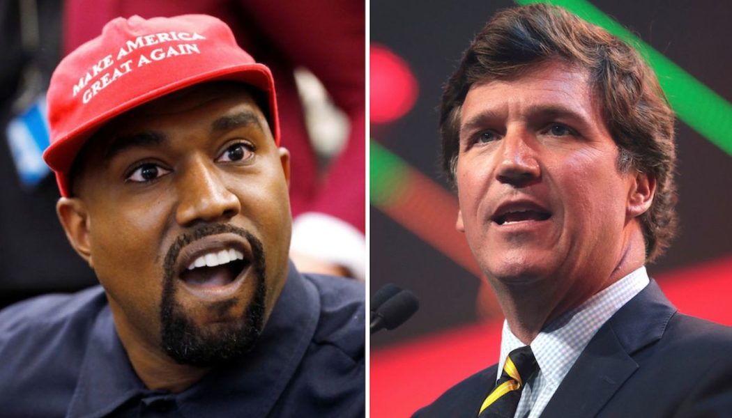 Tucker Carlson Said He Voted for Kanye West for President in 2020