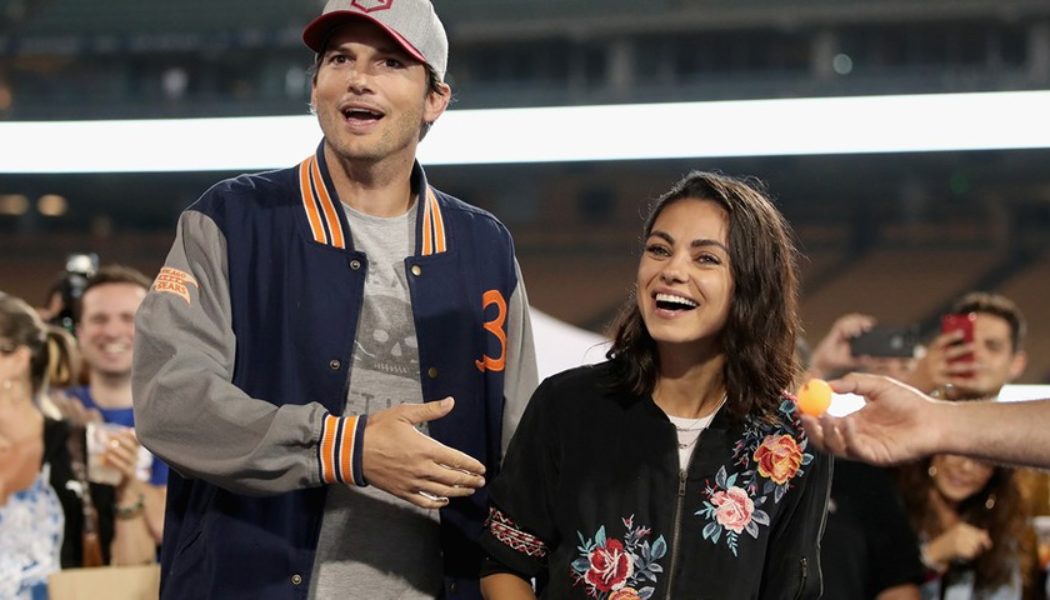 Twitter is Questioning Ashton Kutcher and Mila Kunis’ Family Bathing Regimen