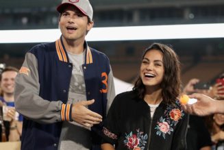 Twitter is Questioning Ashton Kutcher and Mila Kunis’ Family Bathing Regimen