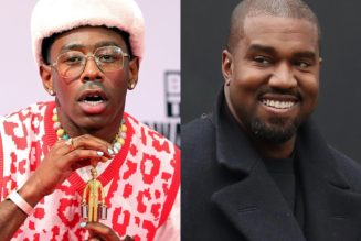 Video of Tyler, the Creator and Kanye West in Studio Surfaces