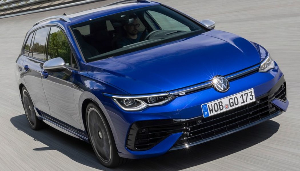 Volkswagen’s Golf R Turns Into a 315 BHP Estate