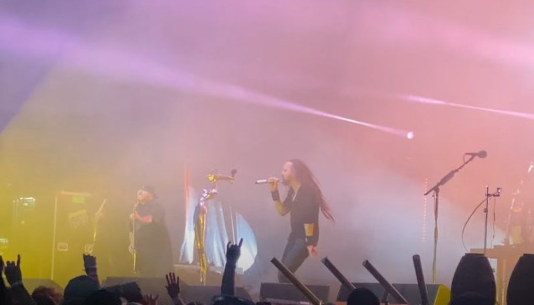 Watch KORN Play First Show With SUICIDAL TENDENCIES Bassist ROBERTO ‘RA’ DÍAZ