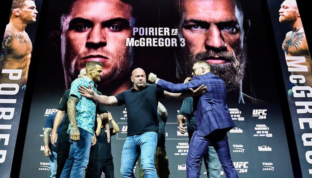 Watch the Press Conference for UFC 264 – Conor McGregor vs. Dustin Poirier III