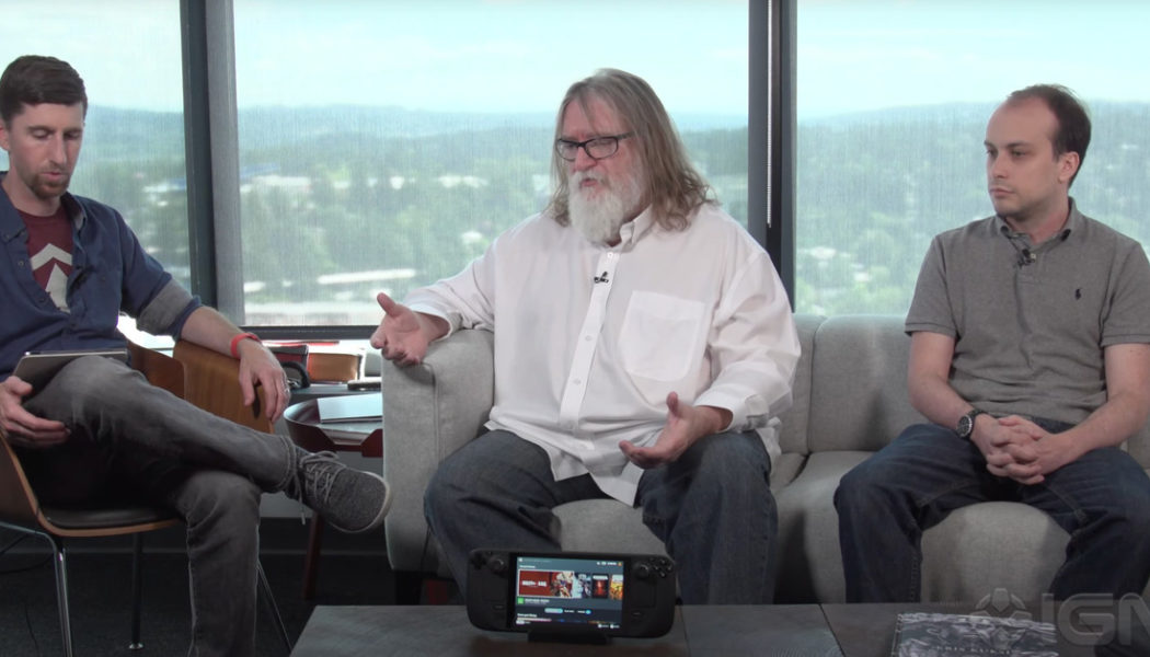 Watch Valve’s Gabe Newell explain why the Steam Deck exists