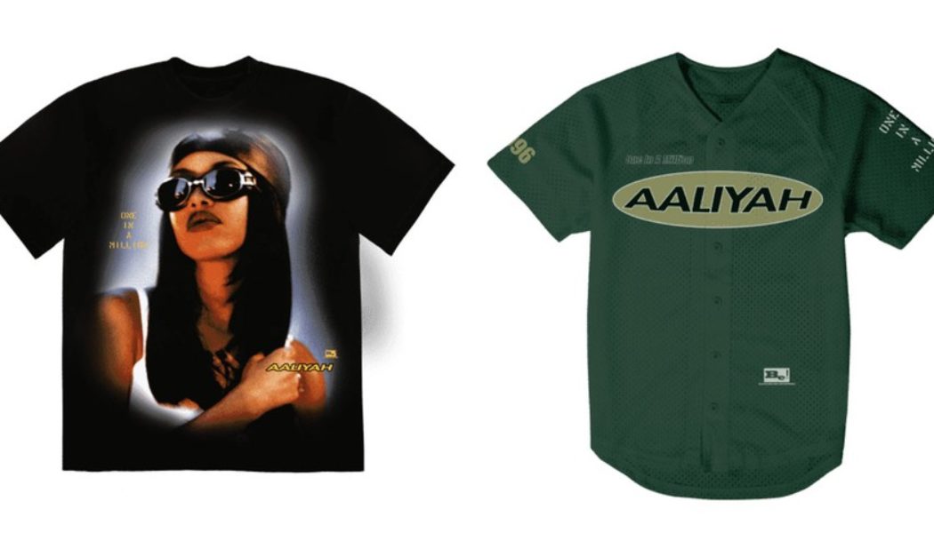 Aaliyah’s ‘One In a Million’ Commemorative Merch Line Is Here