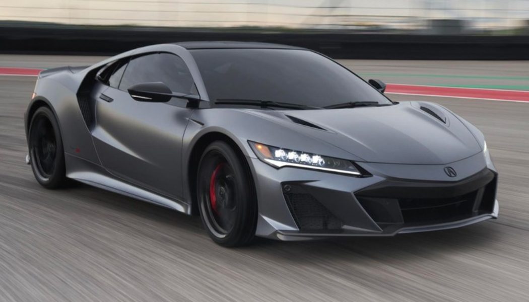 Acura Unveils the NSX’s Swan Song Type S