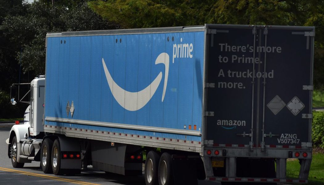 Amazon is using a custom logging device to track the trucks moving its freight