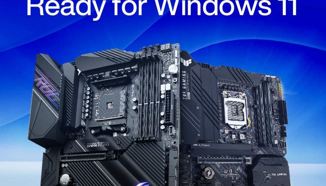 Asus releases Windows 11-ready BIOS updates with automatic TPM support