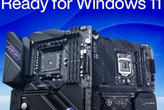 Asus releases Windows 11-ready BIOS updates with automatic TPM support