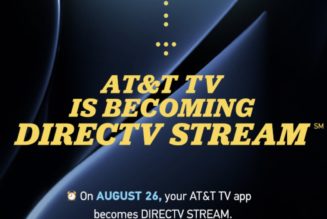 AT&T TV will officially become DirecTV Stream next week