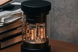 BALMUDA’s “The Speaker” Doubles up as a Vintage Nixie Tube Lantern