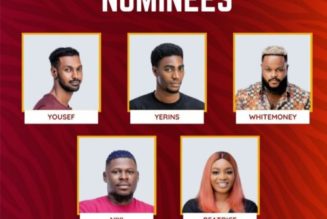 BBNaija: Whitemoney, Niyi, Yerins, Beatrice & Yousef up for eviction