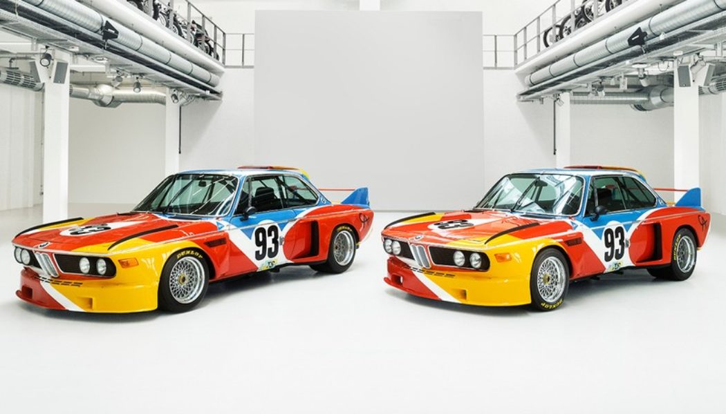 BMW Crafts Artist’s Proof of Alexander Calder’s Iconic 3.0 CSL ‘Art Car’