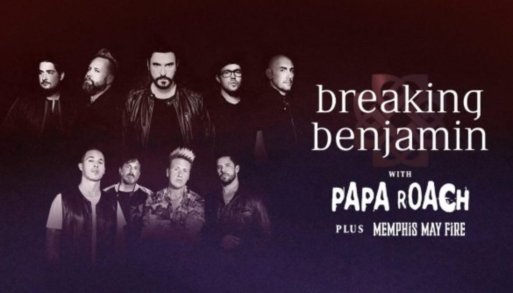 BREAKING BENJAMIN Announces September Shows With PAPA ROACH