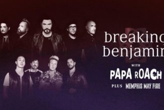 BREAKING BENJAMIN Announces September Shows With PAPA ROACH