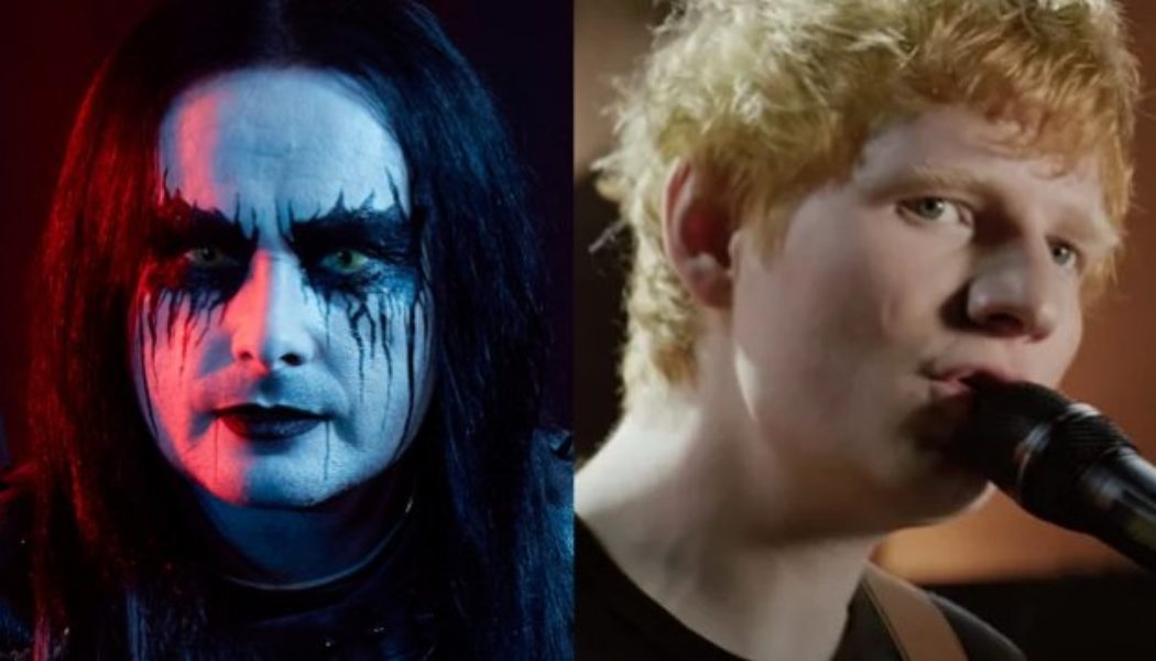 CRADLE OF FILTH’s DANI FILTH Says He Has Been E-Mailing With ED SHEERAN About Possible Collaboration