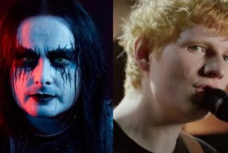 CRADLE OF FILTH’s DANI FILTH Says He Has Been E-Mailing With ED SHEERAN About Possible Collaboration