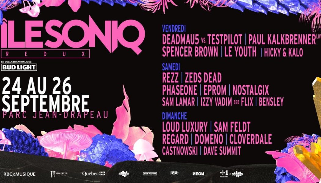 deadmau5, REZZ, Zeds Dead, More Set to Headline îLESONIQ Redux 2021