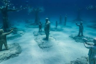 Dive Into the New Underwater Sculpture Forest by Artist Jason DeCaires Taylor