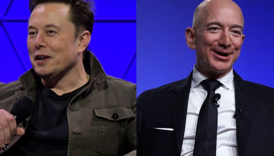 Elon Musk Says Jeff Bezos ‘Retired To Pursue a Full-Time Job Filing Lawsuits Against SpaceX’