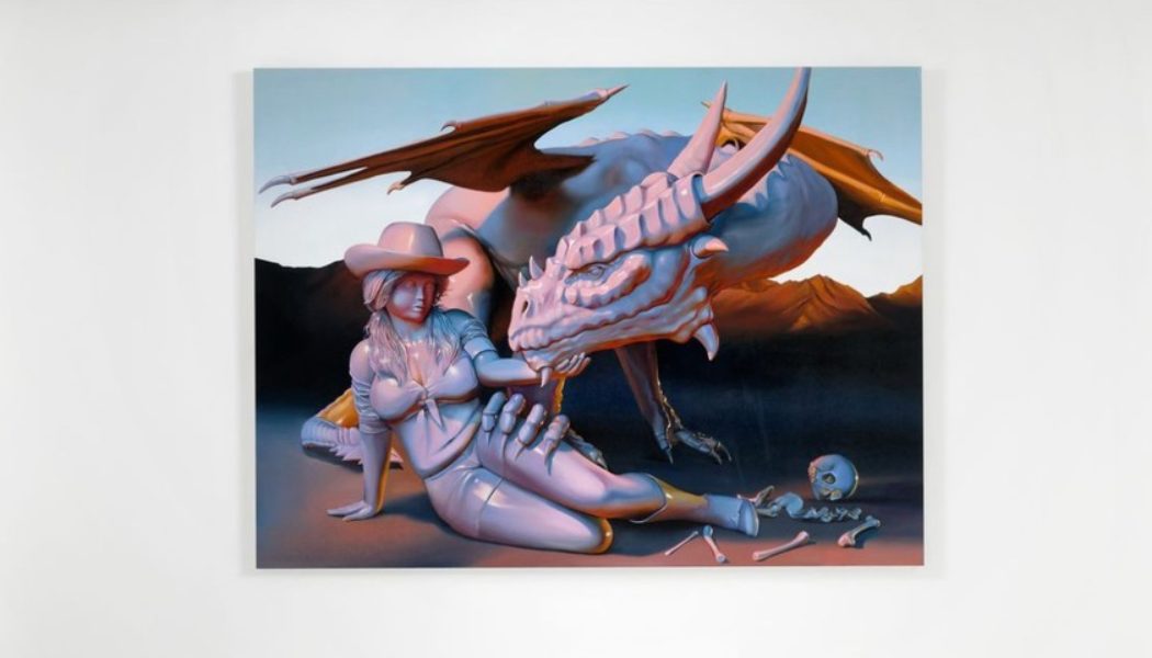 Emma Stern’s Fantastical Paintings Comment on the Male-Dominated Sphere of Gaming