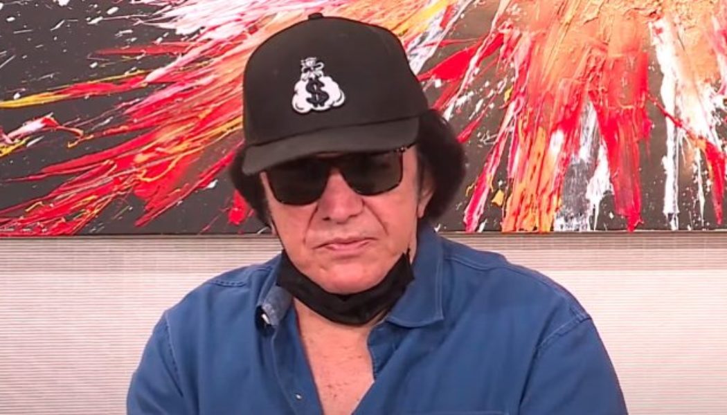 GENE SIMMONS Has Been ‘Secretly Doodling’ On His Art For More Than Five Decades