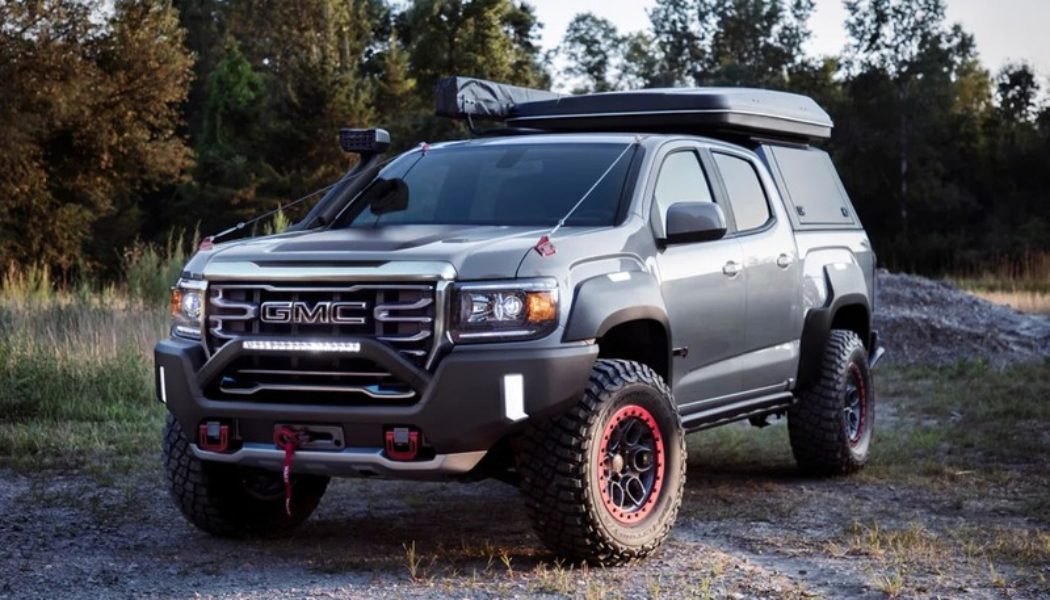 GMC Transforms Its Canyon AT4 Into an Overlanding Concept