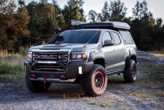 GMC Transforms Its Canyon AT4 Into an Overlanding Concept