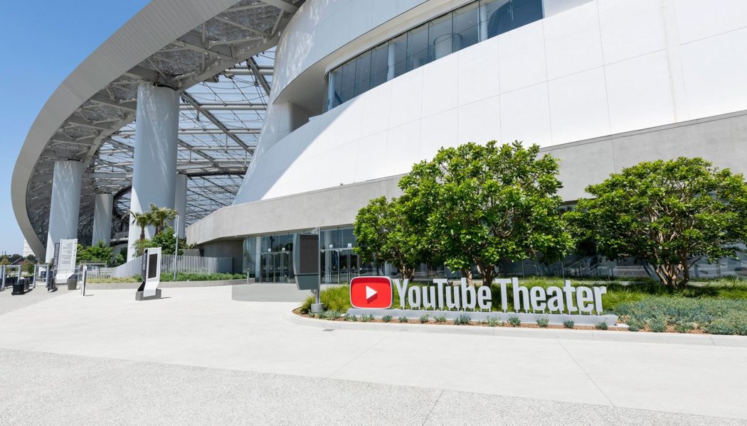 Hollywood Park Opens New 6,000-Capacity YouTube Theater