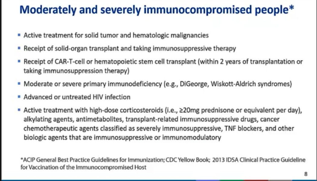 Immunocompromised people should get a third COVID-19 vaccine dose, CDC committee says