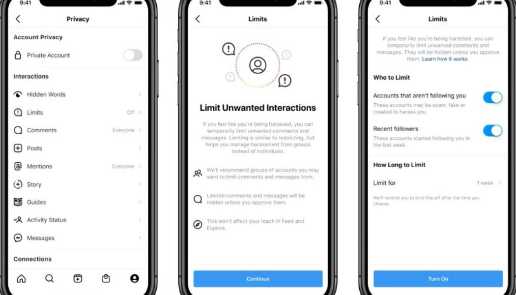 Instagram will let you limit DMs and comments from people who don’t follow you