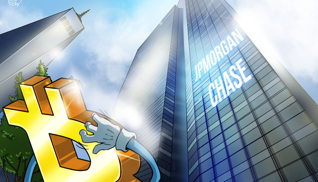 JPMorgan Chase reportedly shuts down bank accounts of Bitcoin mining firm