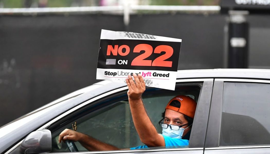 Judge rules California Prop 22 gig workers law is unconstitutional