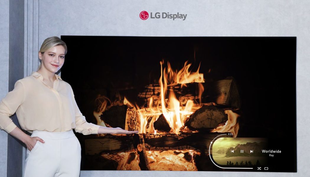 LG’s OLED TV from my dreams reportedly delayed to 2022