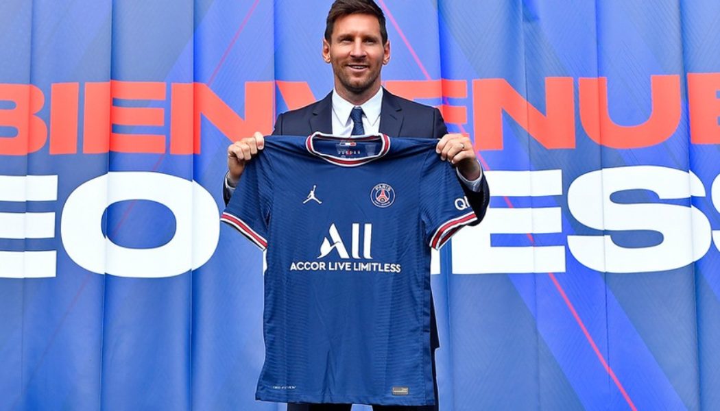 Lionel Messi’s PSG Jersey Sold Out in Just 30 Minutes