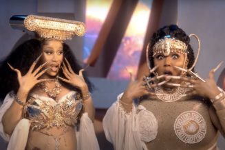 Lizzo And Cardi B Glitter As Golden Muses In Epic ‘Rumors’ Video