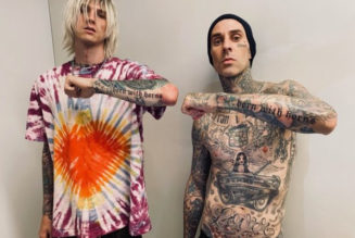 Machine Gun Kelly Announces New Album With Travis Barker born with horns