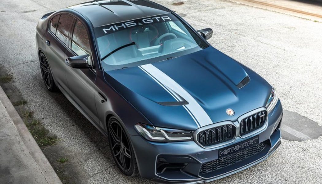 MANHART Builds One-Off BMW M5 CS-Based MH5 GTR With 788 HP