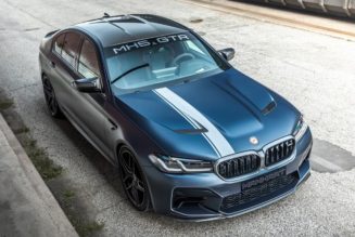 MANHART Builds One-Off BMW M5 CS-Based MH5 GTR With 788 HP