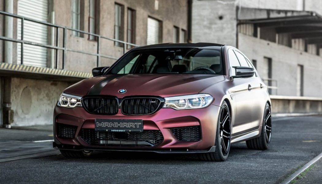 MANHART’s BMW M5 Has 815 HP and a Rolls-Royce-Esque LED Roof