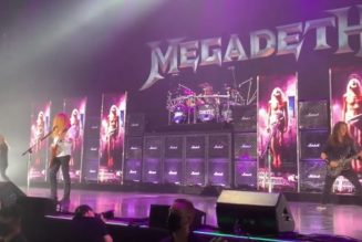 MEGADETH Makes Setlist Changes For Second Concert Of ‘The Metal Tour Of The Year’ (Video)