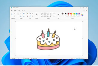 Microsoft’s new Paint redesign for Windows 11 includes a dark mode