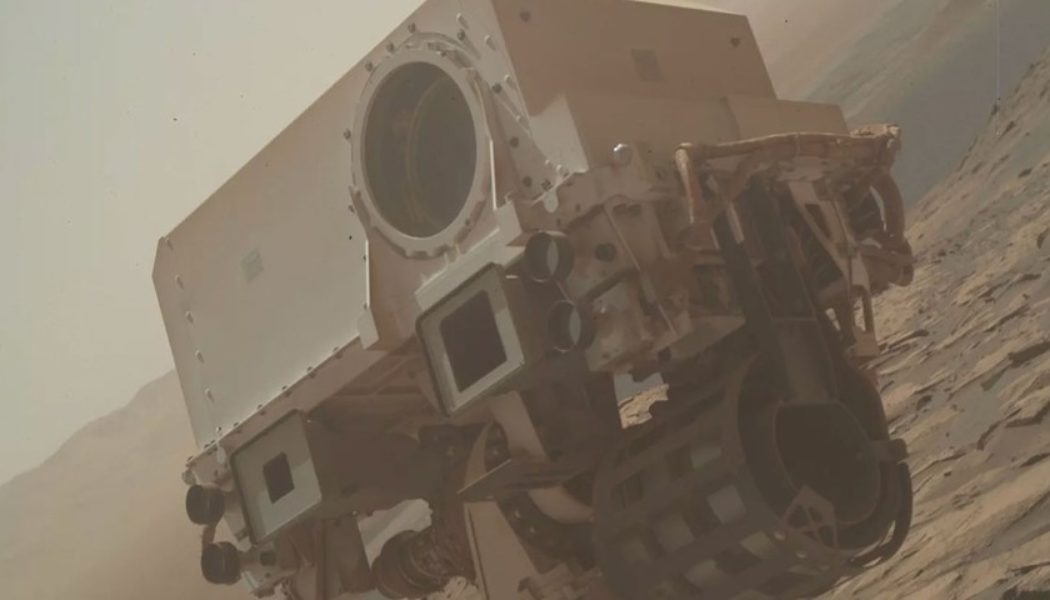 NASA’s Curiosity Rover Takes a Selfie on Mars