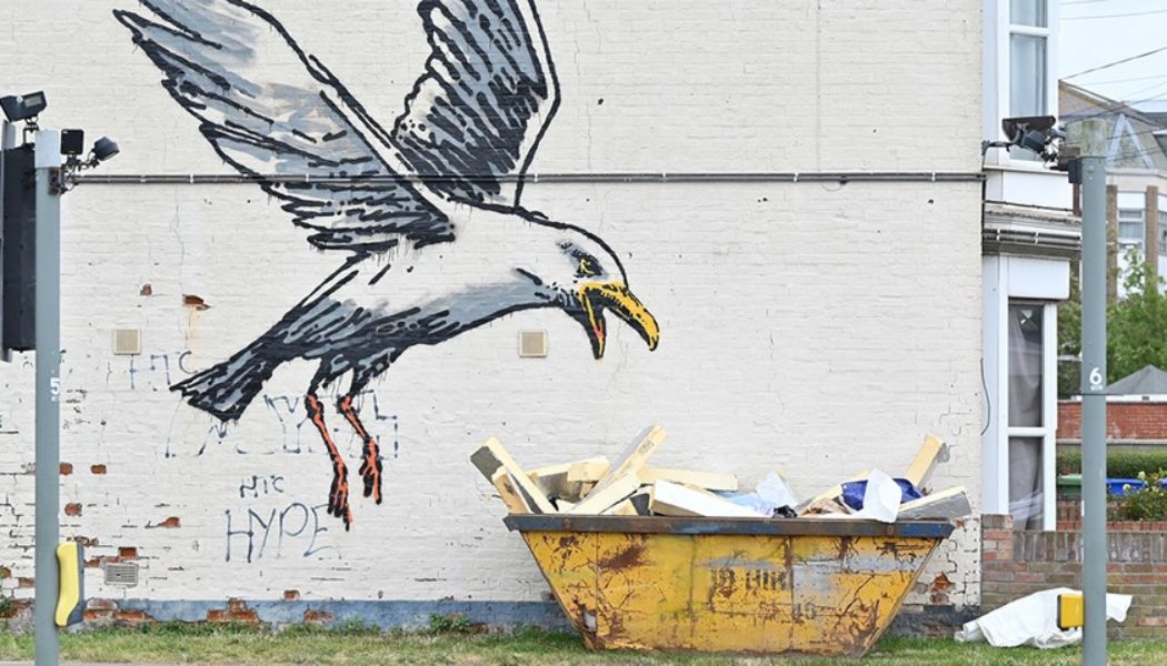 New Banksy Murals and Installations Spotted Across Five English Coastal Towns